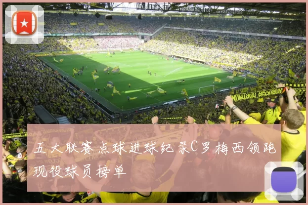 五大联赛点球进球纪录C罗梅西领跑现役球员榜单